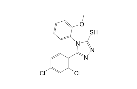 5-(2,4-dichlorophenyl)-4-(o-methoxyphenyl)-4H-1,2,4-triazole-3-thiol