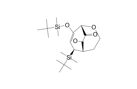 8-(TERT.-BUTYLDIMETHYLSILOXY)-6-TERT.-BUTYLDIMETHYLSILYL-10-HYDROXY-2-OXABICYCLO-[3.3.2]-DEC-7-EN-9-ONE