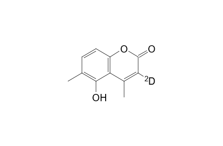 3-(D)Hydroxy-4,6-dimethyl-2H-chromen-2-one