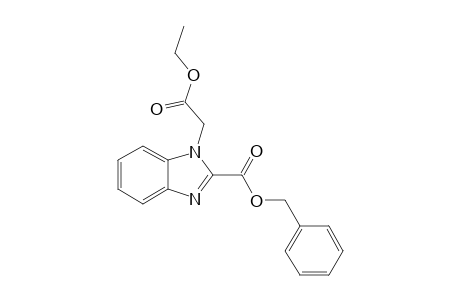 2-[[(PHENYLMETHOXY)-CARBONYL]-METHYL]-1H-BENZIMIDAZOLE-1-ACETIC-ACID-ETHYLESTER