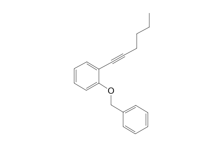 1-(Benzyloxy)-2-(hex-1-yn-1-yl)benzene