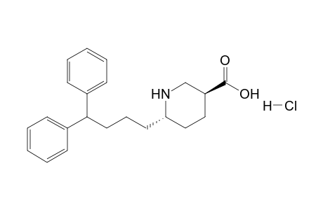 (3S,6S)-6-(4,4-Diphenylbutyl)piperidine-3-carboxylic acid hydrochloride