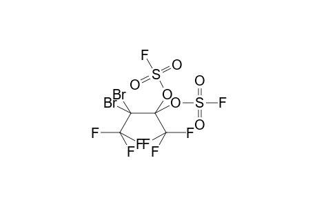 2,2-BIS(FLUOROSULPHONYLOXY)-3,3-DIBROMOHEXAFLUOROBUTANE