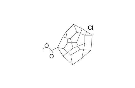 METHYL-6-CHLORO-UNDECACYCLO-[9.9.0.0(2,9).0(3,7).0(4,20).0(5,18).0(6,16).0(8,15).0(10,14).0(12,19).0(13,17)]-ICOSANECARBOXYLATE