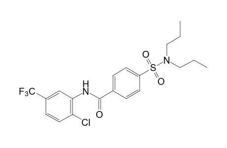 2'-CHLORO-4-(DIPROPYLSULFAMOYL)-alpha,alpha,alpha-TRIFLUORO-m-BENZOTOLUIDIDE