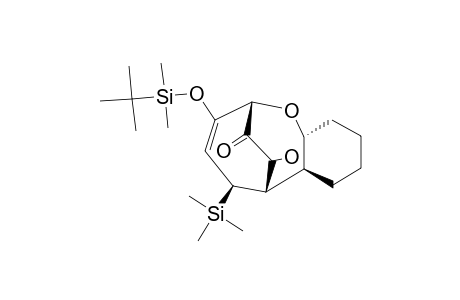 10-(TERT.-BUTYLDIMETHYLSILOXY)-12-(TRIMETHYLSILYL)-13-HYDROXY-8-OXA-TRICYCLO-[7.3.2.0(7,2)]-TETRADEC-10-EN-14-ONE