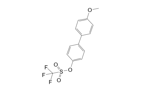 4'-Methoxy[1,1'-biphenyl]-4-yl 1,1,1-trifluoromethanesulfonate