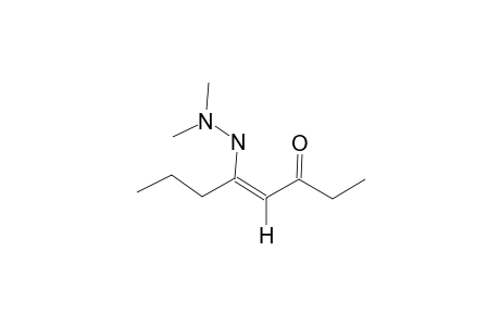 5-(N,N-DIMETHYLHYDRAZINO)-4-OCTEN-3-ONE