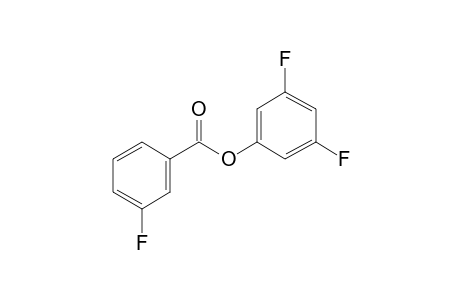 3-Fluorobenzoic acid, 3,5-difluorophenyl ester