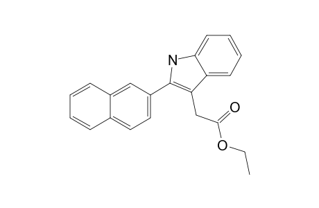 ETHYL-[2-(NAPHTHALEN-2-YL)-1H-INDOL-3-YL]-ACETATE