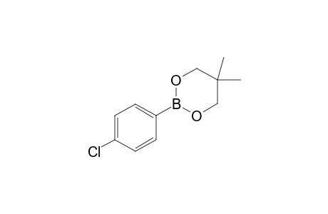 2-(4-Chlorophenyl)-5,5-dimethyl-1,3,2-dioxaborinane