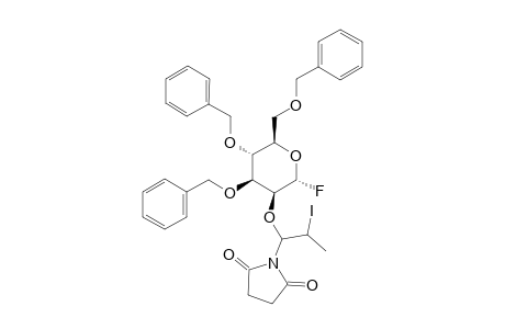 2-O-(2-IODO-1-SUCCINIMID-N-YL)-PROPYL)-3,4,6-TRI-O-BENZYL-ALPHA-D-MANNOPYRANOSYL-FLUORIDE