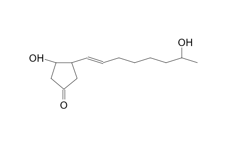 Cyclopentanone, 3-hydroxy-4-(7-hydroxy-1-octenyl)-, [3R-[3.alpha.,4.beta.(1E,7R*)]]-