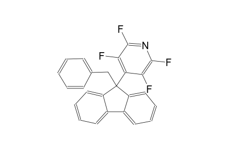 pyridine, 2,3,5,6-tetrafluoro-4-[9-(phenylmethyl)-9H-fluoren-9-yl]-