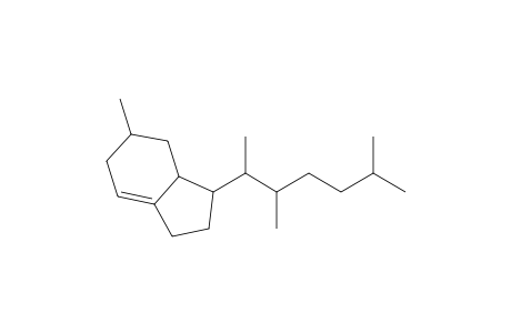 4-Methyl-7-(1',2',5'-trimethylhexyl)-bicyclo[4.3.0]non-1-ene