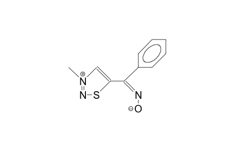 3-Methyl-1,2,3-thiadiazolium-5-(A-nitroso)benzylide