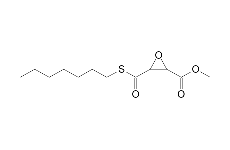 3-(heptylthio)carbonyloxirane-2-carboxylic acid methyl ester