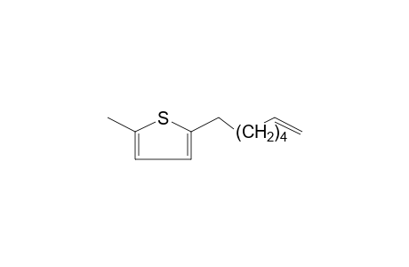 1-(HEPTEN-6-YL)-5-METHYLTHIOPHENE