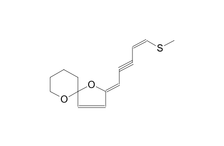 (Z)-SPIRO[2-(5-METHYLTHIOPENT-4(Z)-EN-2-YNYLIDENE)-1,5-DIHYDROFURAN-5,2'-OXANE]