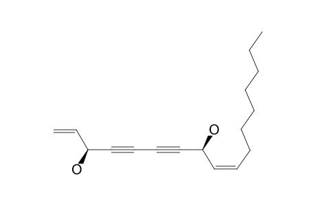 (3S,8S,Z)-HEPTADECA-1,9-DIEN-4,6-DIYNE-3,8-DIOL;(3S,8S)-FALCARINDIOL