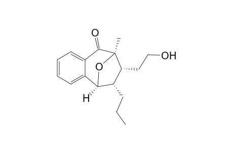 (5R,6S,7R,8S)-7-(2-hydroxyehtyl)-8-methyl-6-propyl-5,6,7,8-tetrahydro-9H-5,8-epoxybenzo[7]annulen-9-one