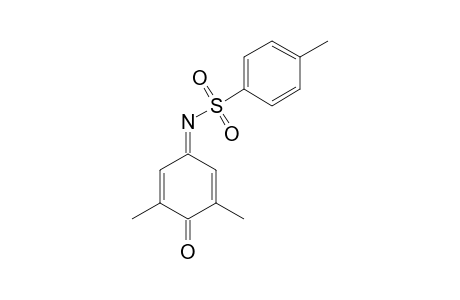 N-(4-METHYLPHENYL)-SULFONYL-2,6-DIMETHYL-1,4-BENZOQUINONIMINE