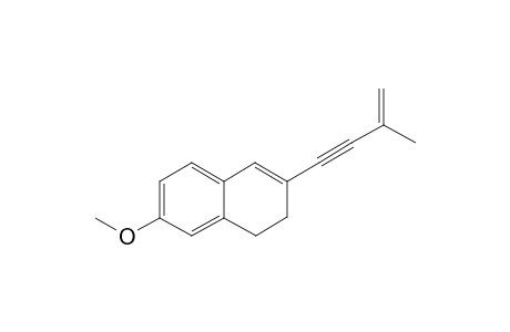 7-METHOXY-3-(3'-METHYLBUT-3'-EN-1'-YNYL)-1,2-DIHYDRONAPHTHALENE