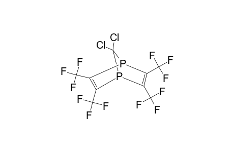 2,3,5,6-TETRAKIS-(TRIFLUOROMETHYL)-7,7-DICHLORO-1,4-DIPHOSPHABICYCLO-[2.2.1]-HEPTA-2,5-DIENE