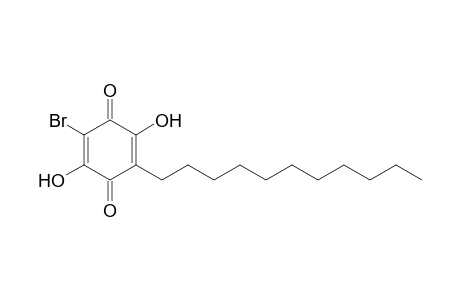 2-bromo-3,6-dihydroxy-5-undecyl-p-benzoquinone