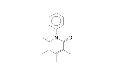 3,4,5,6-Tetramethyl-1-phenyl-2(1H)-pyridinone