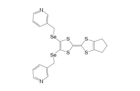 4,5-BIS-(3-PICOLYLSELENO)-4',5'-TRIMETHYLENETETRATHIAFULVALENE