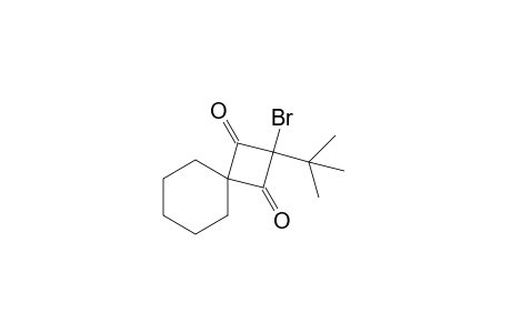 2-bromo-2-tert-butylspiro[3.5]nonane-1,3-dione