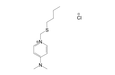 1-BUTYLTHIOMETHYL-4-DIMETHYLAMINO-PYRIDINIUM-CHLORIDE