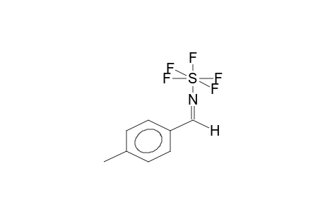 4-METHYLBENZYLIDENEAMINOSULPHUR PENTAFLUORIDE