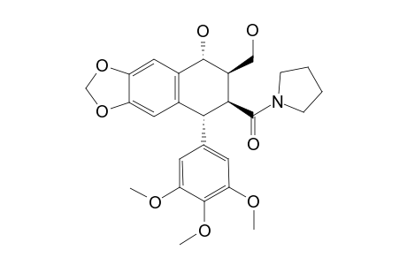 PICROPODOPHYLLIC_ACID_PYRROLIDINYL_AMIDE