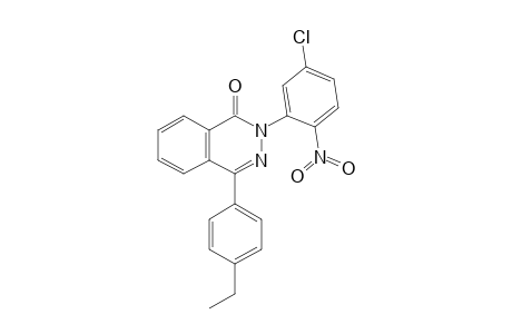 2-(5-Chloro-2-nitro-phenyl)-4-(4-ethyl-phenyl)-2H-phthalazin-1-one