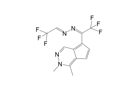 N-[1-( 1',2'-Dimethyl-2'H-cyclopenta[d]pyridazin-5'-yl )-2,2,2-trifluoroethylidene ]-N'-( 2,2,2-trifluoroethylidene) hydrazine