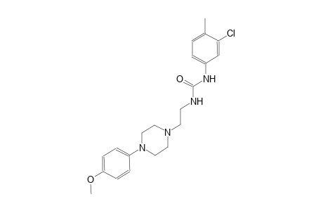 urea, N-(3-chloro-4-methylphenyl)-N'-[2-[4-(4-methoxyphenyl)-1-piperazinyl]ethyl]-