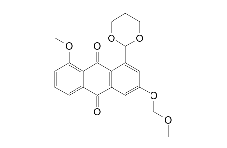 1-[1',3']-DIOXAN-2'-YL-8-METHOXY-3-(METHOXYMETHOXY)-ANTHRAQUINONE