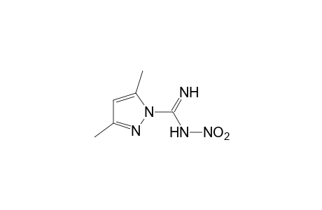 3,5-dimethyl-N-nitropyrazole-1-carboxamidine