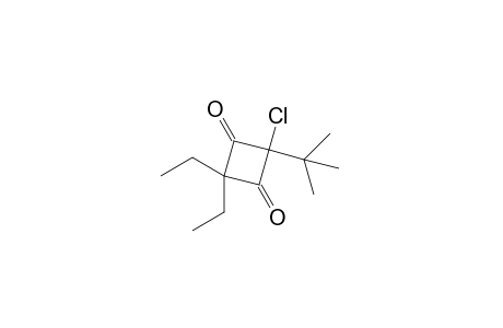 2-tert-butyl-2-chloro-4,4-dimethyl-1,3-cyclobutanedione