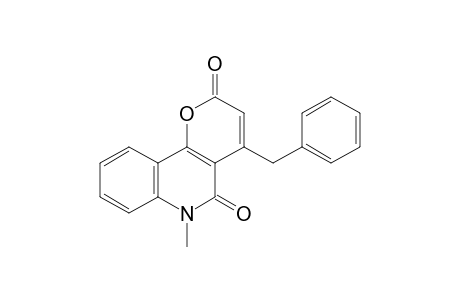 4-Benzyl-6-methyl-5,6-dihydro-2H-pyrano[3,2-c]quinoline-2,5-dione