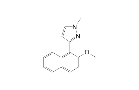 1-METHYL-3-(2'-METHOXY-1'-NAPHTHYL)-PYRAZOLE