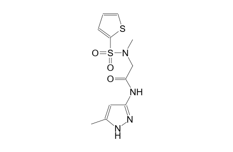 N-(5-methyl-1H-pyrazol-3-yl)-2-[methyl(2-thienylsulfonyl)amino]acetamide