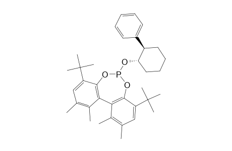 (S)-3,3'-DI-TERT.-BUTYL-5,5',6,6'-TETRAMETHYL-1,1'-BIPHENYL-2,2'-DIYL-[(1S,2R)-(+)-2-PHENYL-1-CYCLOHEXYL]-PHOSPHITE