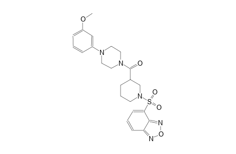 3-(4-{[1-(2,1,3-benzoxadiazol-4-ylsulfonyl)-3-piperidinyl]carbonyl}-1-piperazinyl)phenyl methyl ether