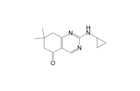 2-(cyclopropylamino)-7,7-dimethyl-7,8-dihydro-5(6H)-quinazolinone