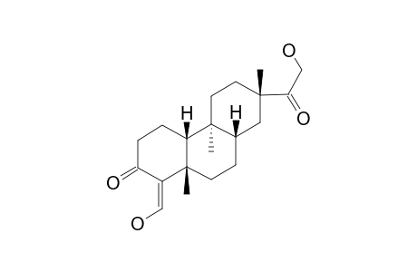 TAGALSIN_S;(5-S*,8-S*,9-S*,10-R*,13-S*)-16,18-DIHYDROXYDOLABR-4-(18)-ENE-3,15-DIONE