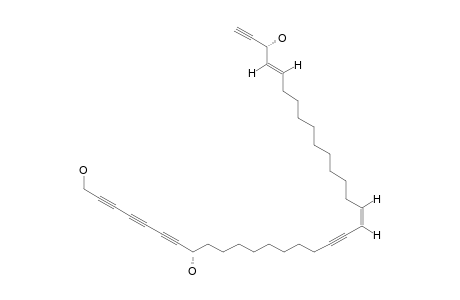 1,8-(S),32-(R)-TRIHYDROXY-TETRATRIACONTA-19-(Z),30-(E)-DIENE-2,4,6,17,33-PENTAYNE