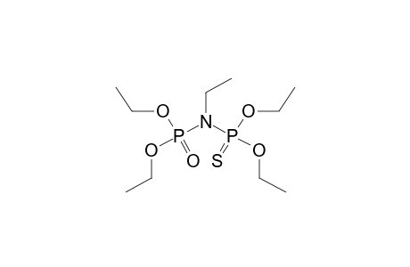 ETHYL(DIETHOXYPHOSPHINYL)DIETHOXYTHIOPHOSPHINYLAMINE